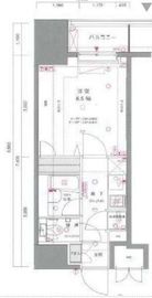 東京蒲田スクエアタワー 18階 間取り図