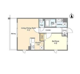 LIBR GRANT 世田谷等々力 (リーブルグラント世田谷等々力) 305 間取り図