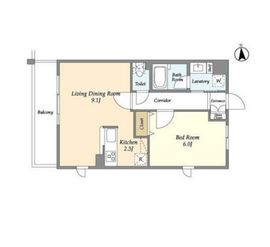 LIBR GRANT 世田谷等々力 (リーブルグラント世田谷等々力) 205 間取り図