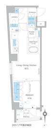 プレディアコート西池袋 206 間取り図