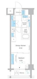 プレディアコート西池袋 303 間取り図