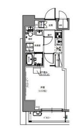 S-RESIDENCE両国緑 (エスレジデンス両国緑) 601 間取り図