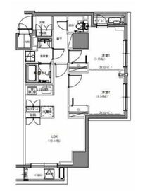 S-RESIDENCE両国緑 (エスレジデンス両国緑) 304 間取り図