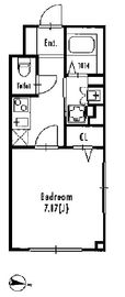 PASEO渋谷本町 (パセオ渋谷本町) 202 間取り図