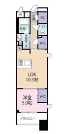 アトラスリベルタ文京湯島 6階 間取り図