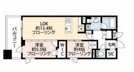 アトラスリベルタ文京湯島 8階 間取り図