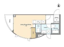 フォルトゥーナヒルズ白金 101 間取り図