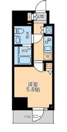 プライマル品川大森海岸 1007 間取り図