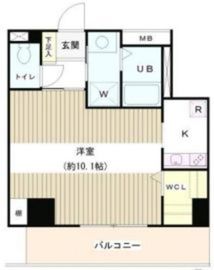 アルエット台東 303 間取り図