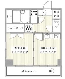ライオンズプラザお茶の水 4階 間取り図