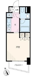 セントラル銀座 402 間取り図