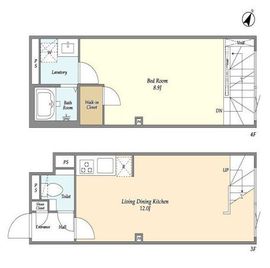 AGRATIO目黒諏訪山 (アグレシオ目黒諏訪山) 303 間取り図