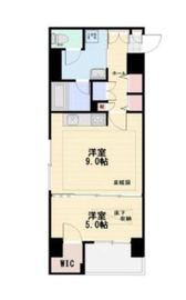 ルジェンテリベル日本橋濱町 8階 間取り図
