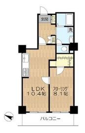 ジェイタワー西大井 26階 間取り図