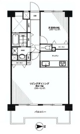 アルシオン芝浦 9階 間取り図