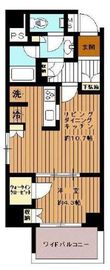 パークリュクス本駒込ステーションプレミア 12階 間取り図
