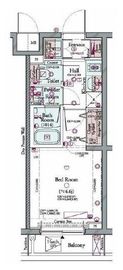 コンシェリア品川南 THE GRAND RESIDENCE 2階 間取り図