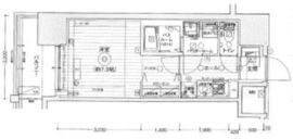 エステムプラザ東京ライズ 7階 間取り図