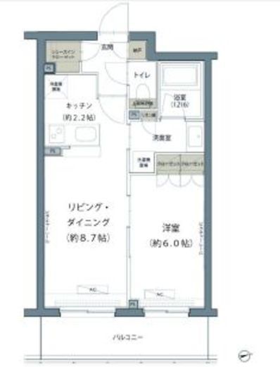 ヒューリックレジデンス豪徳寺 302 間取り図
