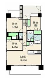 パークホームズ東陽町 四季の庭 5階 間取り図