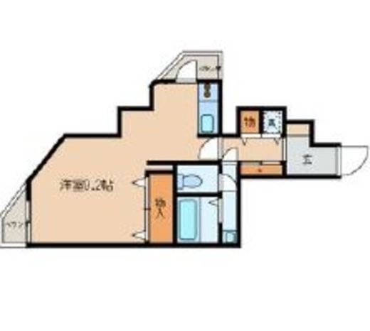 クレスト本郷 701 間取り図