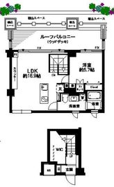 フィース神楽坂 6階 間取り図