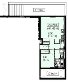 エクセルシオール目黒青葉台 003 間取り図