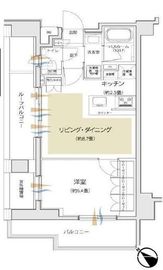 オープンレジデンシア目黒花房山 6階 間取り図