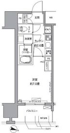 センテニアル王子神谷 2階 間取り図