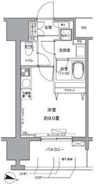 センテニアル王子神谷 2階 間取り図