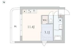 グランデュオ代々木3 (GranDuo YoyogiⅢ) 205 間取り図
