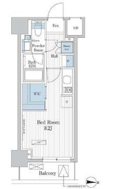 パークアクシス東陽町レジデンス 713 間取り図