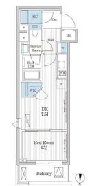パークアクシス東陽町レジデンス 2111 間取り図