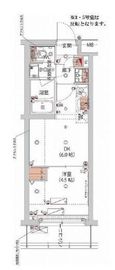 ハーモニーレジデンス新宿ザノース 302 間取り図