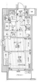 日神デュオステージ新宿外苑東通り 9階 間取り図