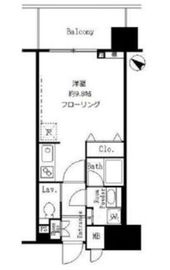 サンクレール荒川ブランガーデン 1211 間取り図