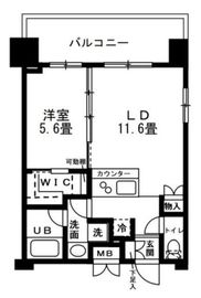 レジディア錦糸町 1109 間取り図