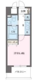 プライムアーバン早稲田 903 間取り図