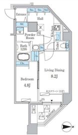 オープンブルーム入谷 901 間取り図