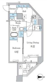 オープンブルーム入谷 1001 間取り図