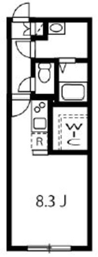 リーガランド大岡山 303 間取り図