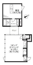 イソラ中目黒 2階 間取り図