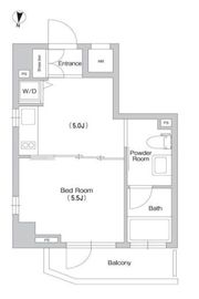プライムアーバン三軒茶屋 305 間取り図