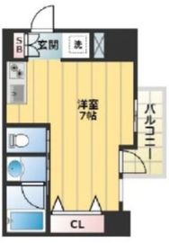 シンフォニー北新宿の杜 705 間取り図