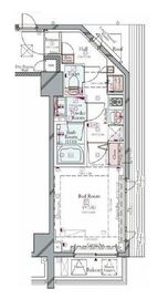 コンシェリア門前仲町SAKURA PROMENADE 8階 間取り図