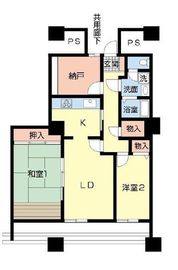 晴海ビュータワー（晴海アイランドトリトンスクエアビュータワー） 40階 間取り図