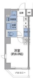 ルネサンスコート蒲田WEST 1001 間取り図