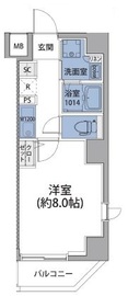 ルネサンスコート蒲田WEST 502 間取り図