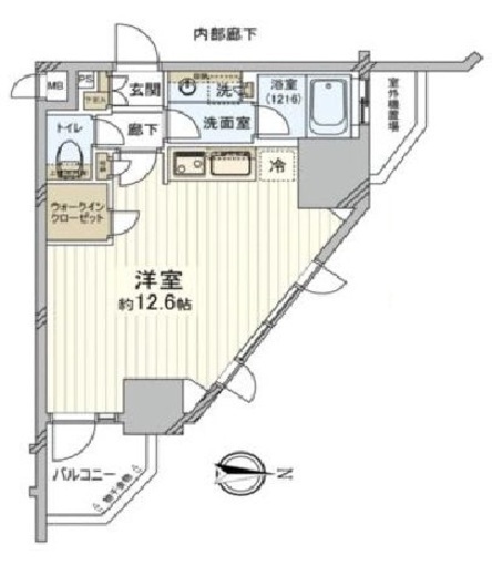 インプレスト目白ヒルズ 4階 間取り図