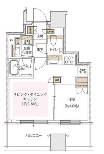 アトラス笹塚駅前 6階 間取り図